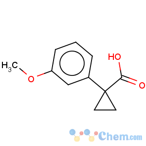 CAS No:74205-29-1 Cyclopropanecarboxylicacid, 1-(3-methoxyphenyl)-