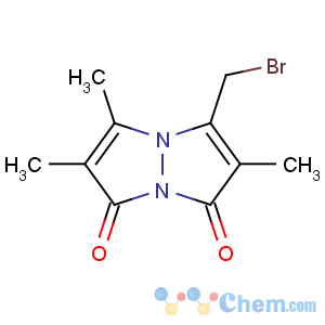 CAS No:74235-78-2 7-(bromomethyl)-1,2,6-trimethylpyrazolo[1,2-a]pyrazole-3,5-dione