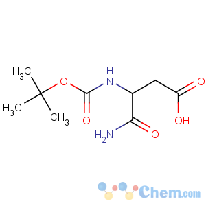 CAS No:74244-17-0 (3S)-4-amino-3-[(2-methylpropan-2-yl)oxycarbonylamino]-4-oxobutanoic<br />acid