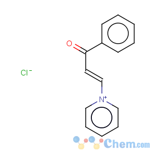 CAS No:74251-92-6 Pyridinium,1-(3-oxo-3-phenyl-1-propen-1-yl)-, chloride (1:1)