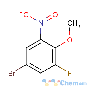 CAS No:74266-66-3 5-bromo-1-fluoro-2-methoxy-3-nitrobenzene