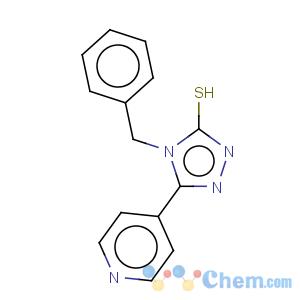 CAS No:74270-78-3 3H-1,2,4-Triazole-3-thione,2,4-dihydro-4-(phenylmethyl)-5-(4-pyridinyl)-