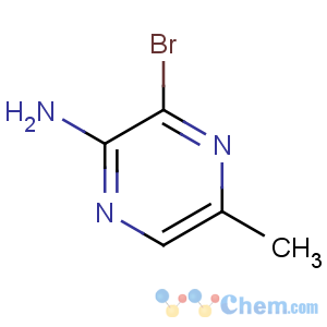 CAS No:74290-65-6 3-bromo-5-methylpyrazin-2-amine
