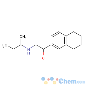 CAS No:7433-10-5 2-(butan-2-ylamino)-1-(5,6,7,8-tetrahydronaphthalen-2-yl)ethanol