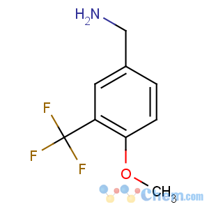 CAS No:743408-04-0 [4-methoxy-3-(trifluoromethyl)phenyl]methanamine
