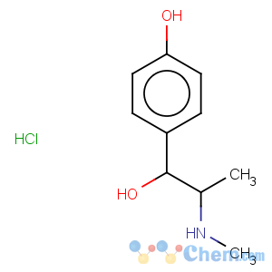 CAS No:7437-54-9 Benzenemethanol,4-hydroxy-a-[(1S)-1-(methylamino)ethyl]-, hydrochloride (1:1), (aS)-rel-