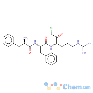 CAS No:74392-49-7 L-Phenylalaninamide,D-phenylalanyl-N-[(1S)-4-[(aminoiminomethyl)amino]-1-(2-chloroacetyl)butyl]-