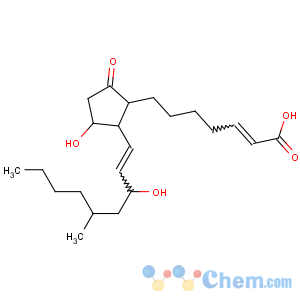 CAS No:74397-12-9 (E)-7-[(1R,2R,3R)-3-hydroxy-2-[(E,3S,<br />5S)-3-hydroxy-5-methylnon-1-enyl]-5-oxocyclopentyl]hept-2-enoic acid