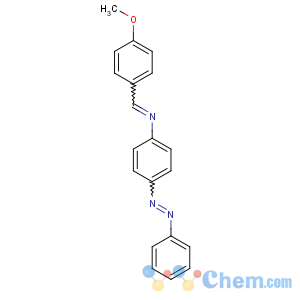 CAS No:744-66-1 1-(4-methoxyphenyl)-N-(4-phenyldiazenylphenyl)methanimine