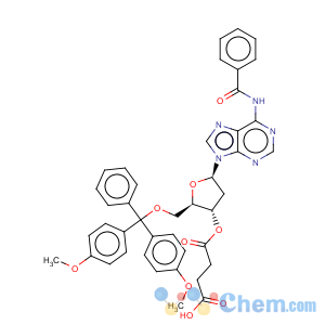 CAS No:74405-42-8 Adenosine,N-benzoyl-5'-O-[bis(4-methoxyphenyl)phenylmethyl]-2'-deoxy-, 3'-(hydrogenbutanedioate)