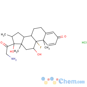 CAS No:744254-10-2 17-(2-aminoacetyl)-9-fluoro-11,17-dihydroxy-10,13,16-trimethyl-6,7,8,11,<br />12,14,15,16-octahydrocyclopenta[a]phenanthren-3-one
