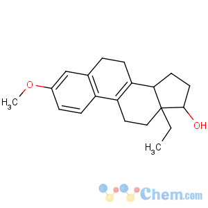 CAS No:7443-72-3 (13S,14S,17S)-13-ethyl-3-methoxy-6,7,11,12,14,15,16,<br />17-octahydrocyclopenta[a]phenanthren-17-ol