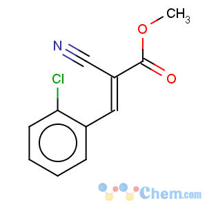 CAS No:74446-19-8 2-Propenoic acid,3-(2-chlorophenyl)-2-cyano-, methyl ester