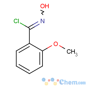 CAS No:74467-01-9 (1Z)-N-hydroxy-2-methoxybenzenecarboximidoyl chloride