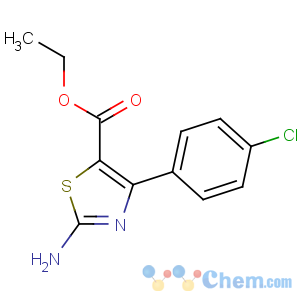 CAS No:74476-53-2 ethyl 2-amino-4-(4-chlorophenyl)-1,3-thiazole-5-carboxylate