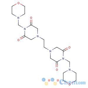 CAS No:74550-97-3 2,6-Piperazinedione,4,4'-(1,2-ethanediyl)bis[1-(4-morpholinylmethyl)-