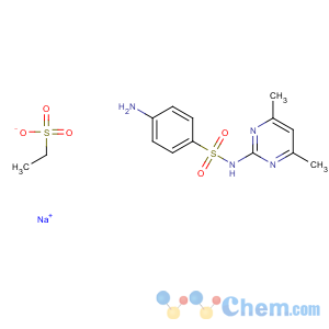 CAS No:74577-99-4 Benzenesulfonamide, 4-amino-N-(4,6-dimethyl-2-pyrimidinyl)-, compd with sodium ethanesulfonate (1:1)