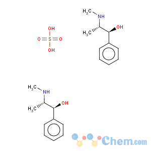 CAS No:7460-12-0 Pseudoephedrine sulfate