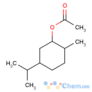CAS No:7460-78-8 (2-Methyl-5-propan-2-yl-cyclohexyl) acetate