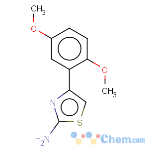 CAS No:74605-12-2 2-Thiazolamine,4-(2,5-dimethoxyphenyl)-
