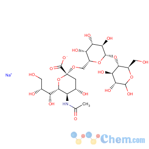 CAS No:74609-39-5 D-Glucose, O-(N-acetyl-a-neuraminosyl)-(2®