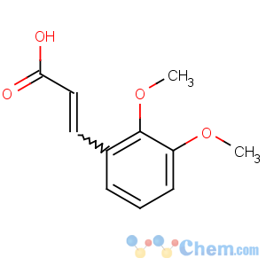 CAS No:7461-60-1 (E)-3-(2,3-dimethoxyphenyl)prop-2-enoic acid