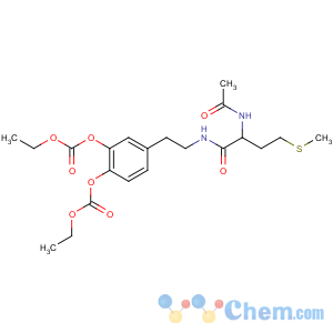 CAS No:74639-40-0 [4-[2-[[(2S)-2-acetamido-4-methylsulfanylbutanoyl]amino]ethyl]-2-<br />ethoxycarbonyloxyphenyl] ethyl carbonate