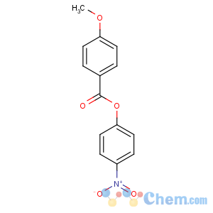 CAS No:7464-46-2 (4-nitrophenyl) 4-methoxybenzoate