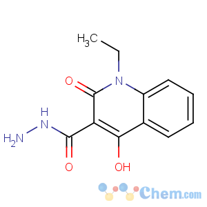 CAS No:74693-62-2 1-ethyl-4-hydroxy-2-oxoquinoline-3-carbohydrazide