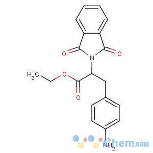 CAS No:74743-23-0 2H-Isoindole-2-aceticacid, a-[(4-aminophenyl)methyl]-1,3-dihydro-1,3-dioxo-,ethyl ester, (S)- (9CI)