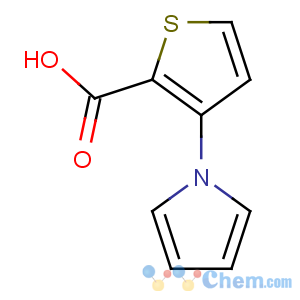 CAS No:74772-17-1 3-pyrrol-1-ylthiophene-2-carboxylic acid