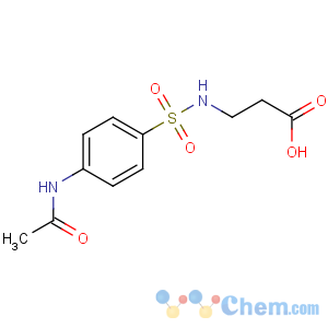 CAS No:7478-88-8 3-[(4-acetamidophenyl)sulfonylamino]propanoic acid