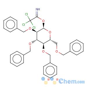 CAS No:74808-09-6 a-D-Glucopyranose,2,3,4,6-tetrakis-O-(phenylmethyl)-, 1-(2,2,2-trichloroethanimidate)