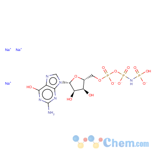 CAS No:74812-64-9 5'-Guanylic acid,monoanhydride with imidodiphosphoric acid, tetrasodium salt (9CI)