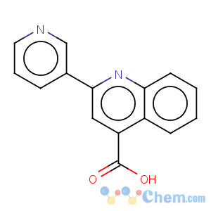 CAS No:7482-91-9 4-Quinolinecarboxylicacid, 2-(3-pyridinyl)-