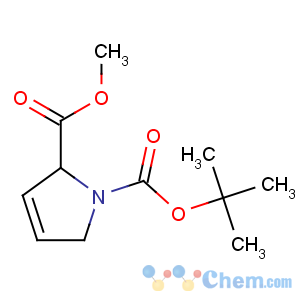 CAS No:74844-93-2 1-O-tert-butyl 2-O-methyl (2S)-2,5-dihydropyrrole-1,2-dicarboxylate