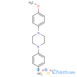 CAS No:74852-62-3 4-[4-(4-methoxyphenyl)piperazin-1-yl]aniline
