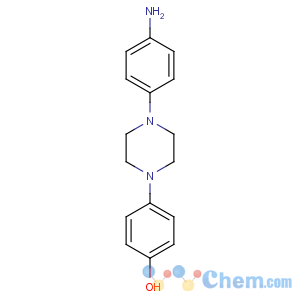 CAS No:74853-08-0 4-[4-(4-aminophenyl)piperazin-1-yl]phenol