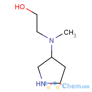 CAS No:748766-92-9 2-[methyl-[(3S)-pyrrolidin-3-yl]amino]ethanol