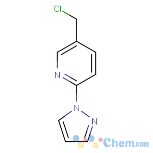 CAS No:748796-39-6 5-(chloromethyl)-2-pyrazol-1-ylpyridine