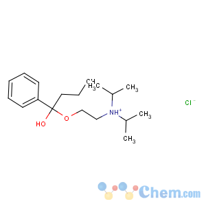 CAS No:7488-92-8 Benzenemethanol,2-[2-[bis(1-methylethyl)amino]ethoxy]-a-propyl-