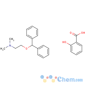 CAS No:7491-10-3 DIPHENHYDRAMINE SALICYLATE