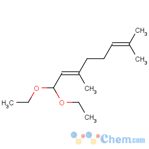 CAS No:7492-66-2 1,1-Diethoxy-3,7-dimethylocta-2,6-diene