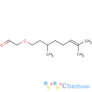 CAS No:7492-67-3 Citronellyloxyacet aldehyde