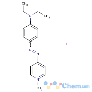 CAS No:74920-80-2 N,N-diethyl-4-[(1-methylpyridin-1-ium-4-yl)diazenyl]aniline