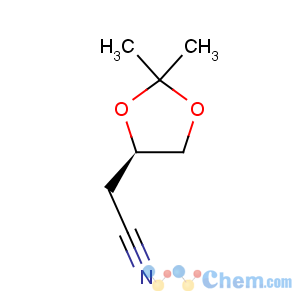 CAS No:74923-97-0 1,3-Dioxolane-4-acetonitrile,2,2-dimethyl-, (4R)-