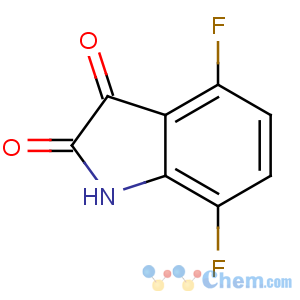 CAS No:749240-52-6 4,7-difluoro-1H-indole-2,3-dione