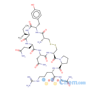 CAS No:74927-14-3 CYS-TYR-ILE-GLN-ASN-CYS-PRO-ARG-GLY-NH2 ACETATE SALT