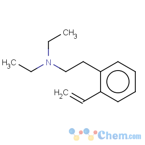 CAS No:74952-73-1 Benzeneethanamine,ar-ethenyl-N,N-diethyl-