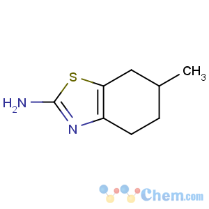 CAS No:7496-50-6 6-methyl-4,5,6,7-tetrahydro-1,3-benzothiazol-2-amine